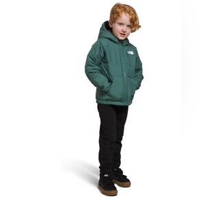 The North Face Kid Reversible Perrito Jacket in Dark Sage